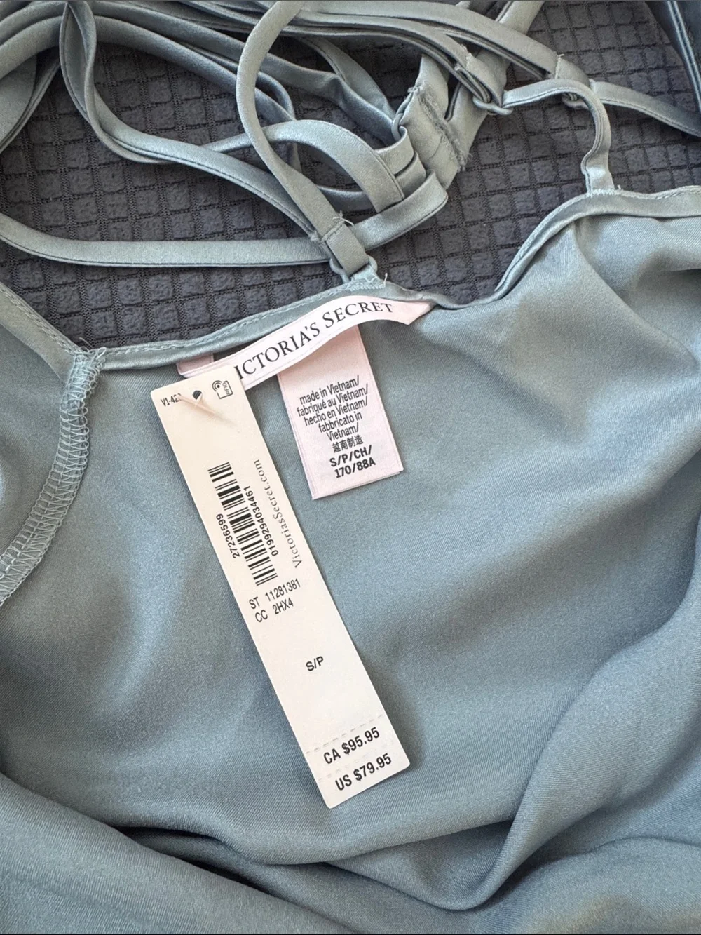 Victorias Secret Satin Slip Dress